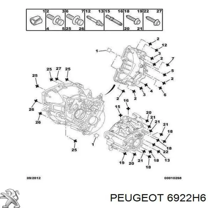 6922H6 Peugeot/Citroen 