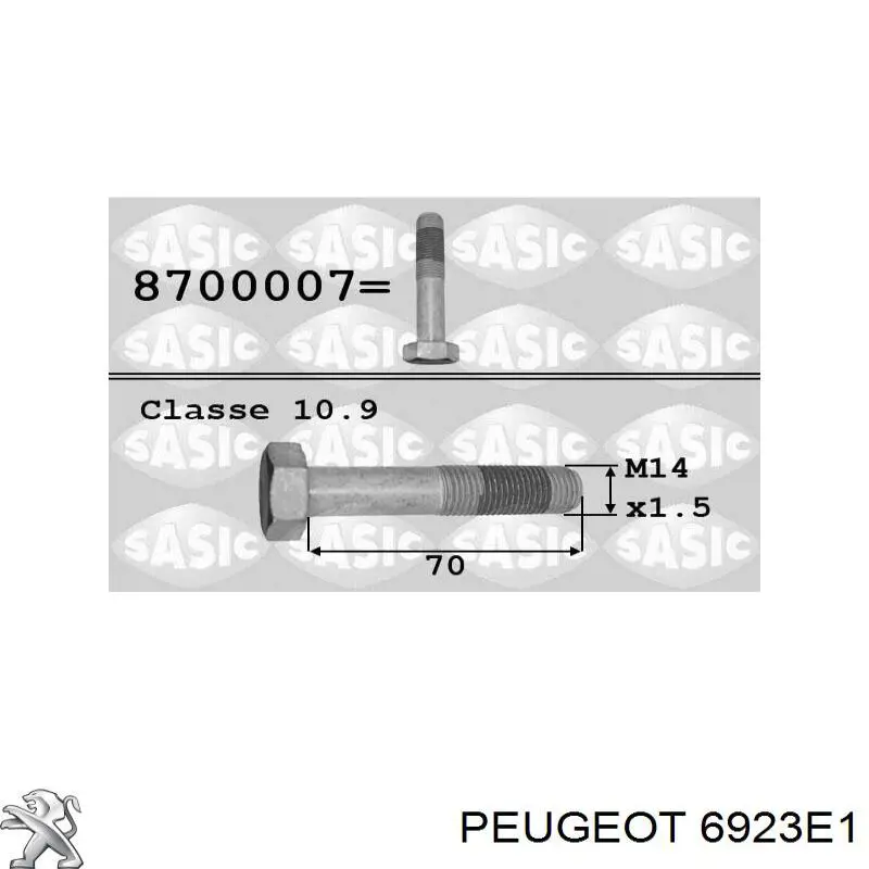  Peugeot/Citroen 6923E1 ціна, від 23.87 USD