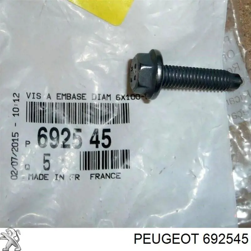 Купити 692545 Peugeot/Citroen Болт вихлопної системи (глушника)