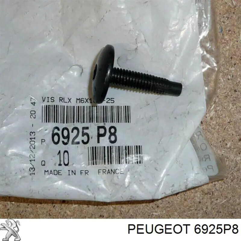  Peugeot/Citroen 00006925P8 ціна, від 0.37 USD