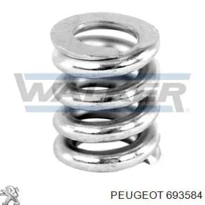 693584 Peugeot/Citroen Гайка болта кріплення переднього важеля, нижнього