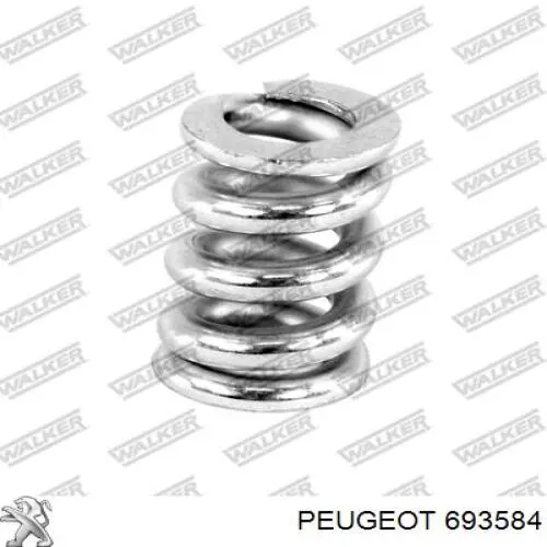 Купити 693584 Peugeot/Citroen Гайка болта кріплення переднього важеля, нижнього