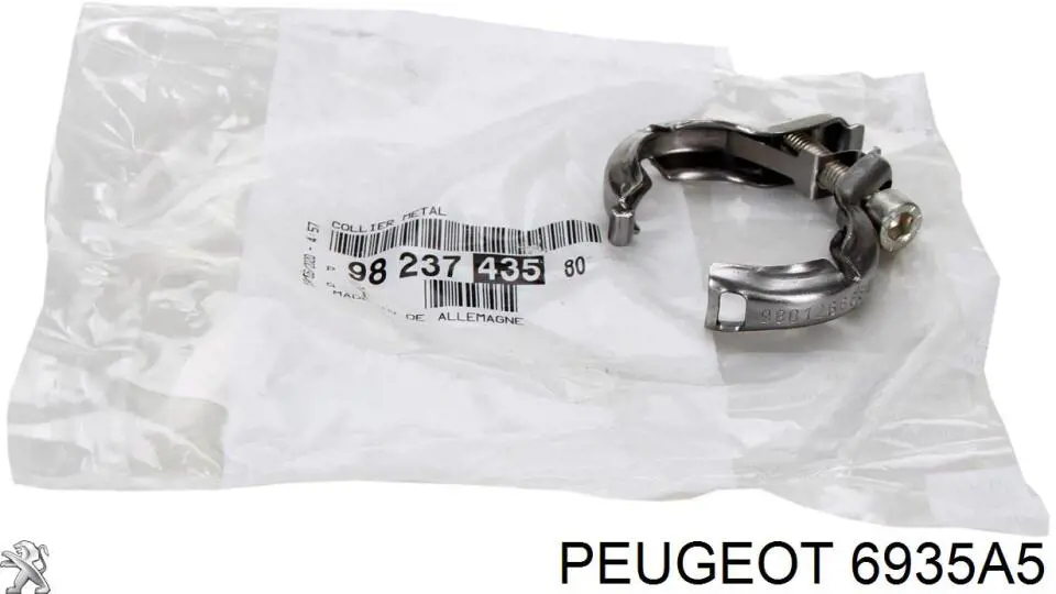 Гайка випускного колектора Peugeot/Citroen 6935A5