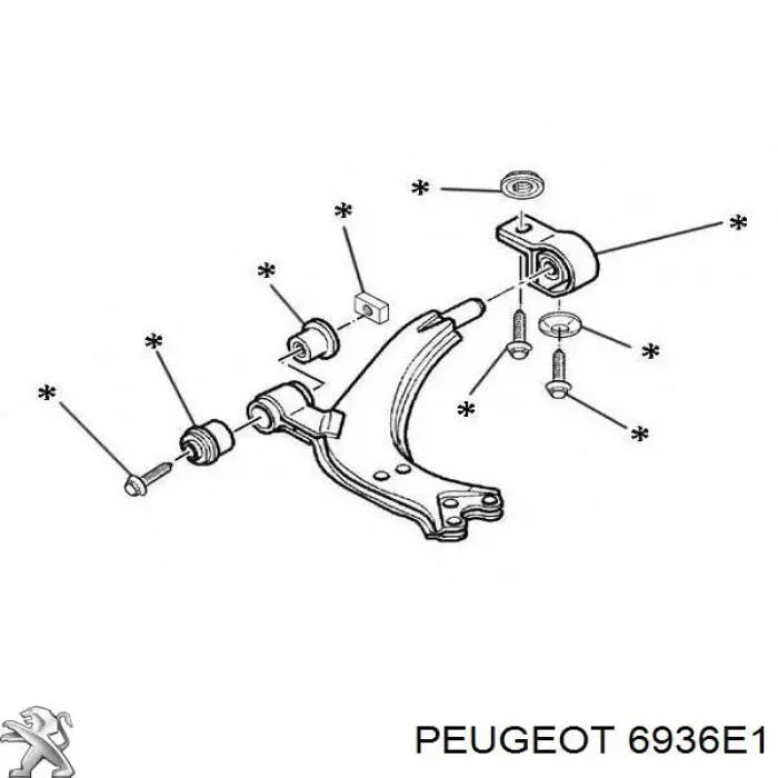  Peugeot/Citroen 6936E1 ціна, від 0.59 USD