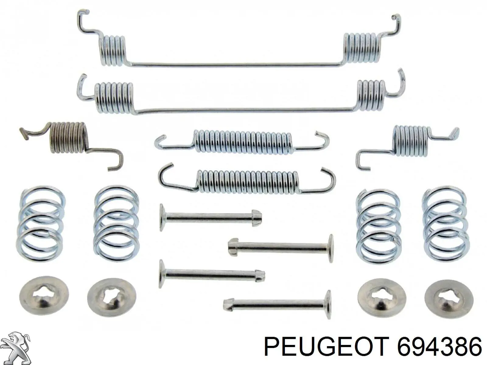 694386 Peugeot/Citroen Заставна гайка під саморіз