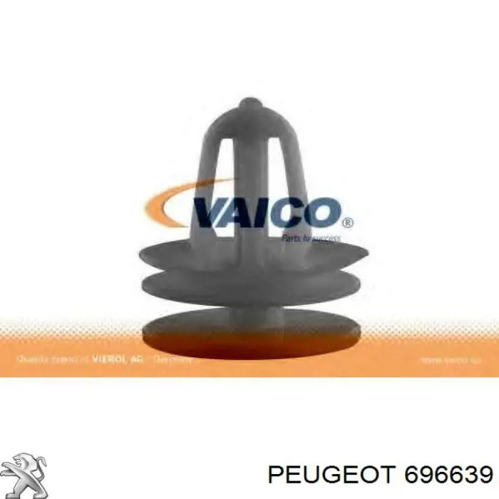 Пістон (кліп) кріплення обшивки дверей Peugeot/Citroen 0000696639 ціна, від 0.56 USD