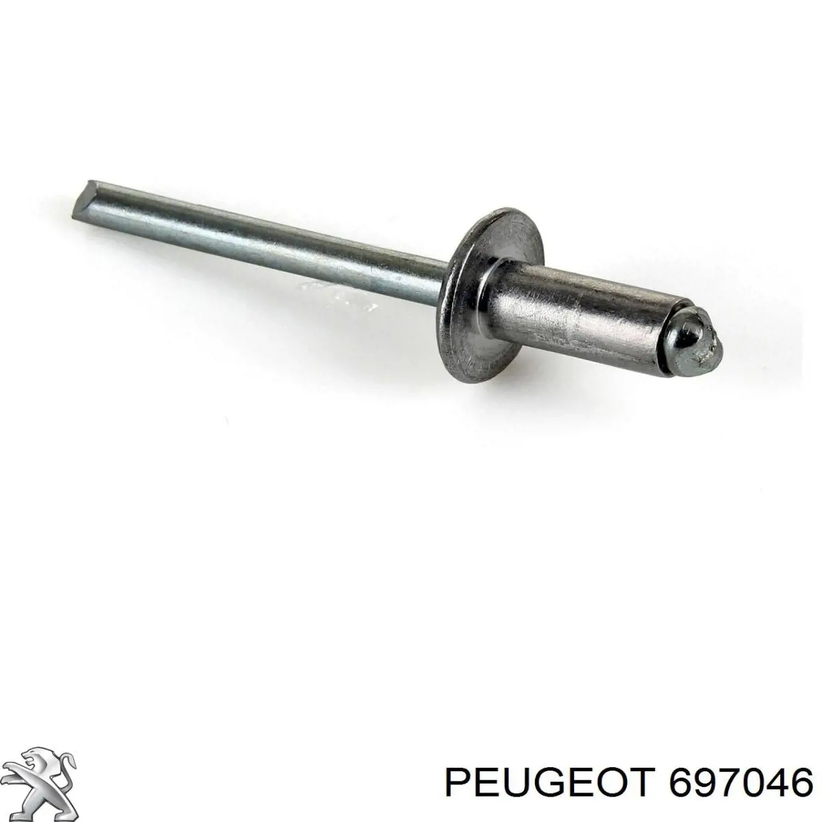 Купити 697046 Peugeot/Citroen Пістон (кліп) кріплення підкрилки переднього крила