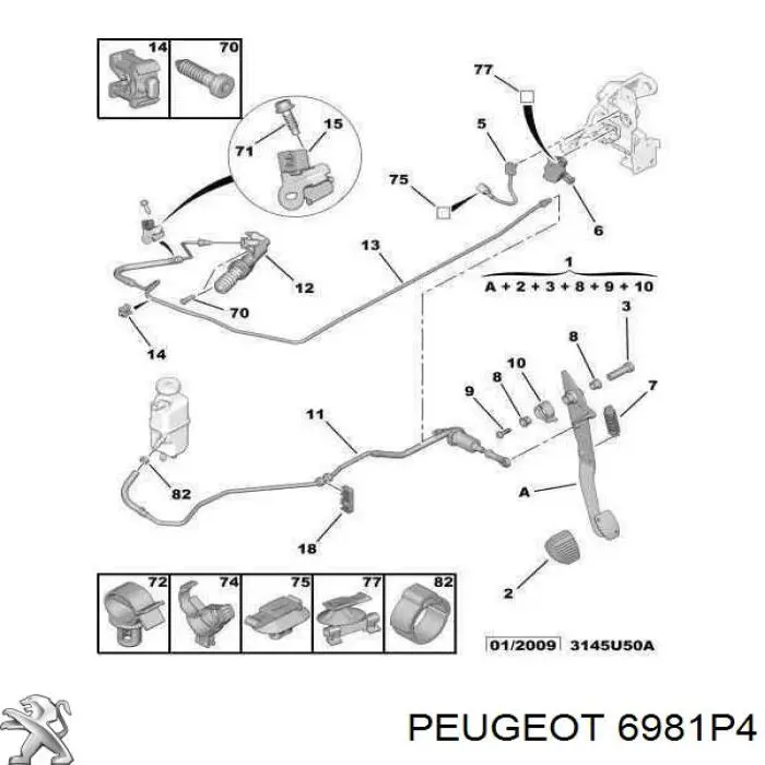  6981P4 Peugeot/Citroen