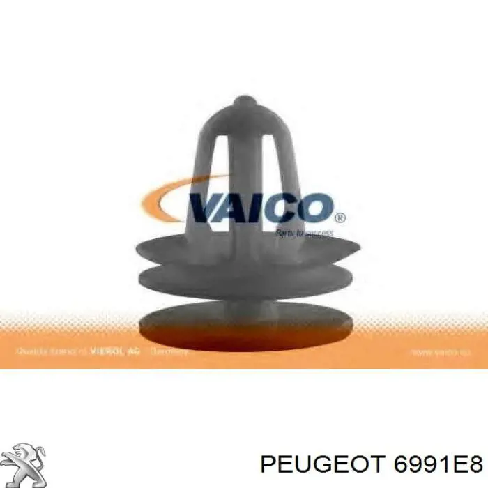 Купити 0000696639 Peugeot/Citroen Пістон (кліп) кріплення обшивки дверей