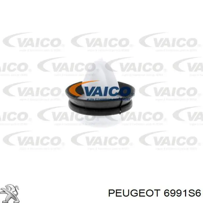 Кліпса (пістон) кріплення молдинга двері Peugeot/Citroen 6991S6 ціна, від 0.42 USD