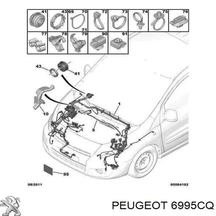 6995CQ Peugeot/Citroen 