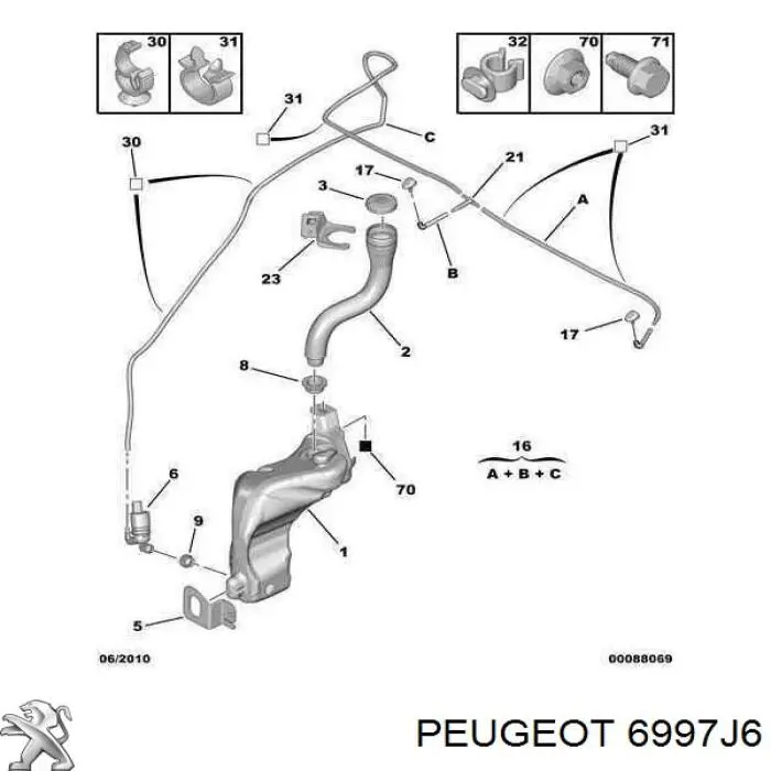  6997J6 Peugeot/Citroen