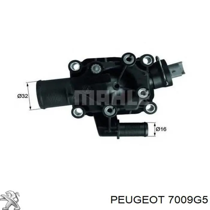 Поріг зовнішній лівий Peugeot/Citroen 7009G5 ціна, від 1142.96 USD