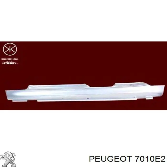 7010E2 Peugeot/Citroen поріг зовнішній правий