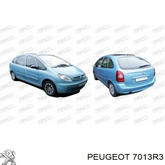 Захист двигуна, піддона (моторного відсіку) Peugeot Partner (5) (Пежо Партнер)