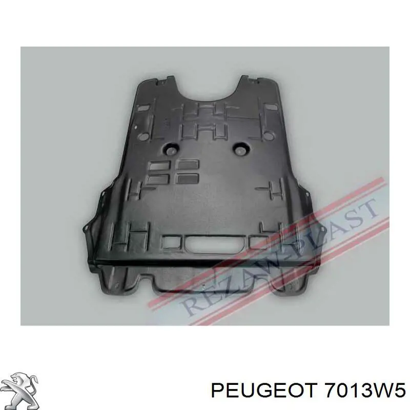 Купити 7013W5 Peugeot/Citroen Захист піддона картера двигуна