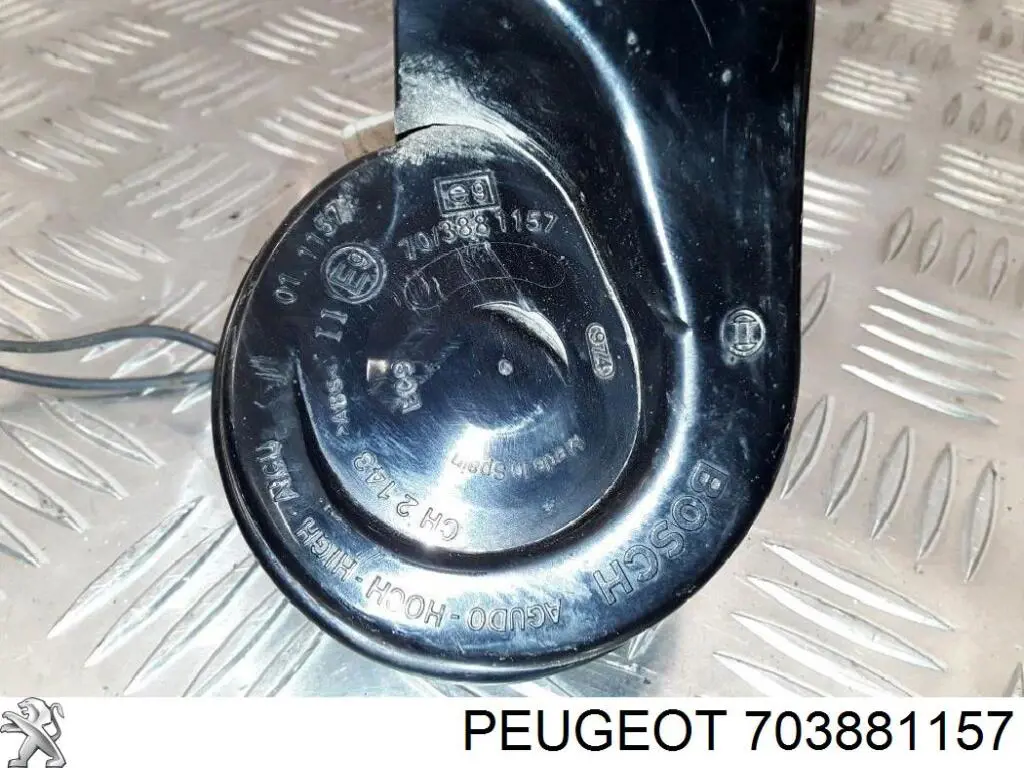 Сигнал звуковий (клаксон) 703881157 Mercedes
