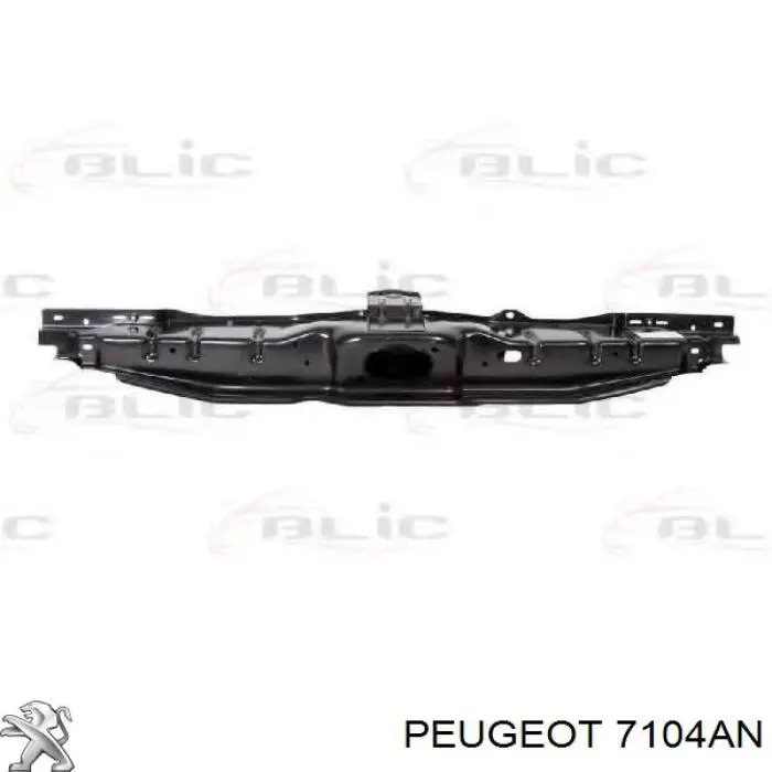 Накладка верхня передньої панелі/супорту радіатора Peugeot/Citroen 7104AN ціна, від 80.89 USD
