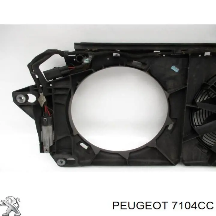 Купити 7104CC Peugeot/Citroen Дифузор вентилятора