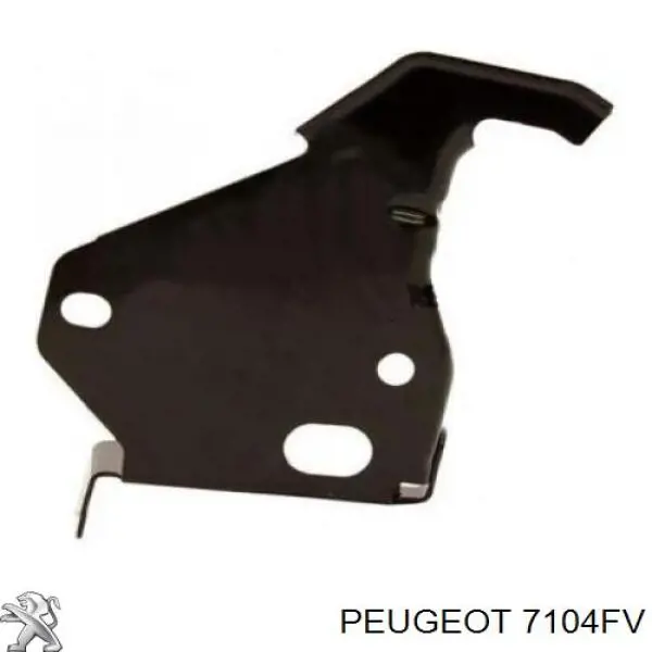 Кронштейн радіатора лівий Peugeot/Citroen 7104FV ціна, від 24.70 USD