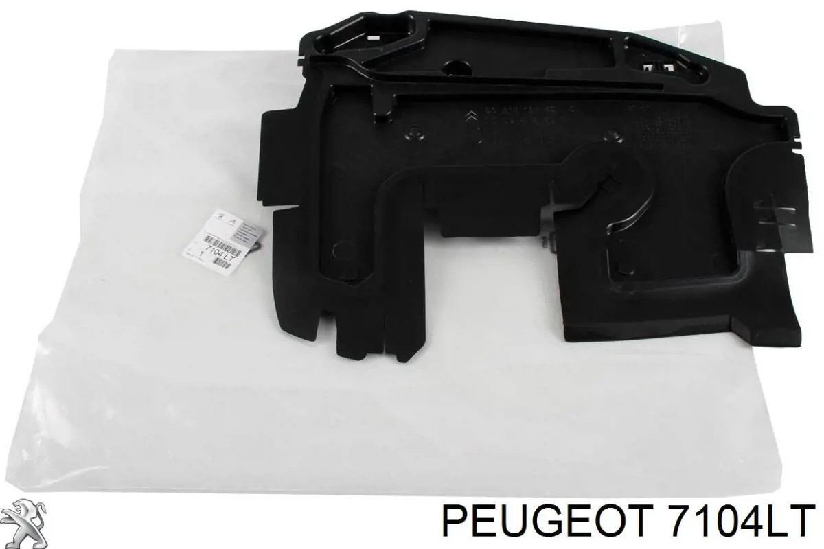 Купити 7104LT Peugeot/Citroen Повітропровід (дефлектор) радіатора, правий