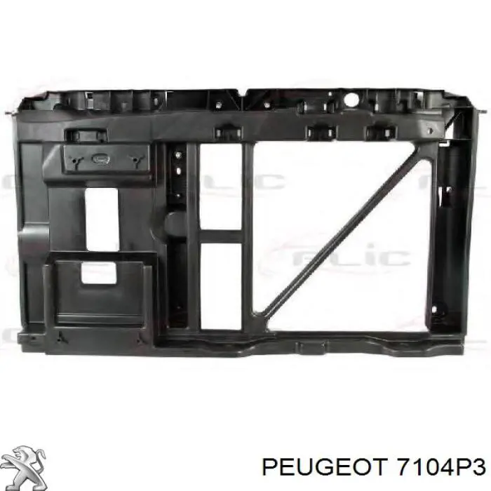 Купити 7104P3 Peugeot/Citroen Установча панель передня