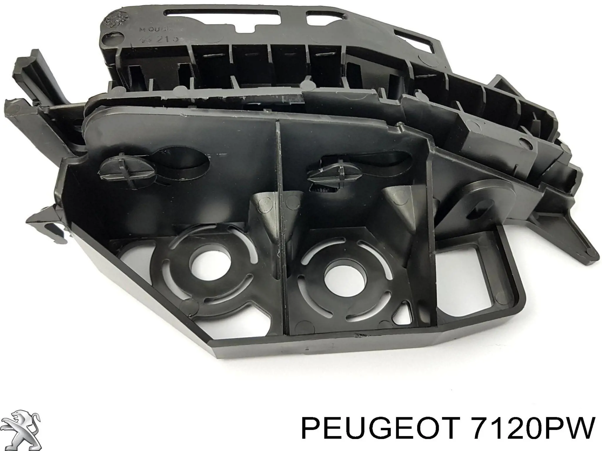 7120PW Peugeot/Citroen Кронштейн бампера переднього, зовнішній правий