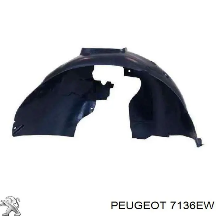Купити 7136EW Peugeot/Citroen Підкрилок передній лівий