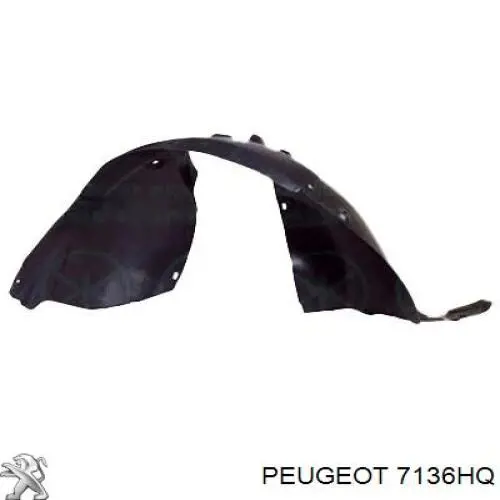 Купити 7136HQ Peugeot/Citroen Підкрилок передній лівий