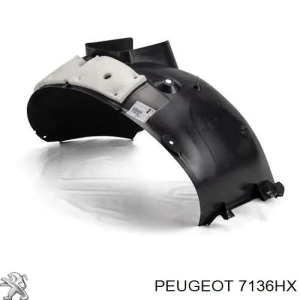 Подкрильнікі переднього крила, правий Peugeot/Citroen 7136HX ціна, від 37.44 USD