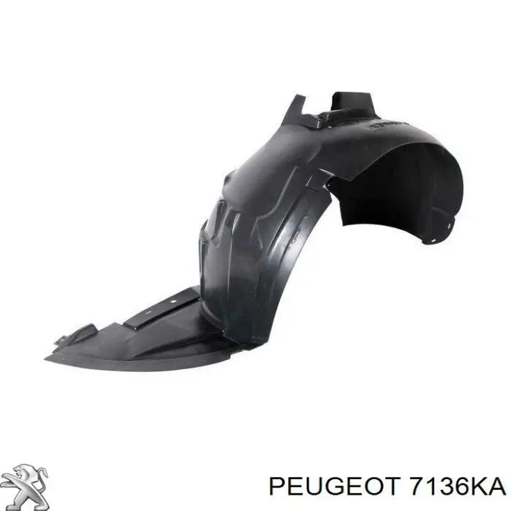 7136KA Peugeot/Citroen Підкрилок переднього крила, правий