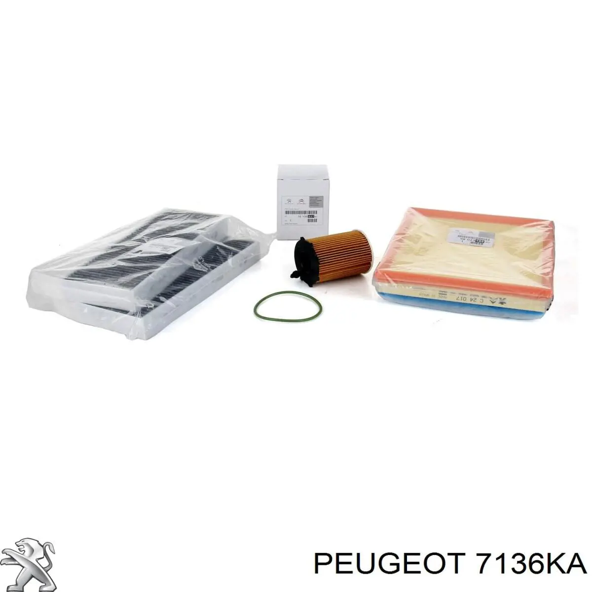 Підкрилки передні праві Peugeot/Citroen 7136KA