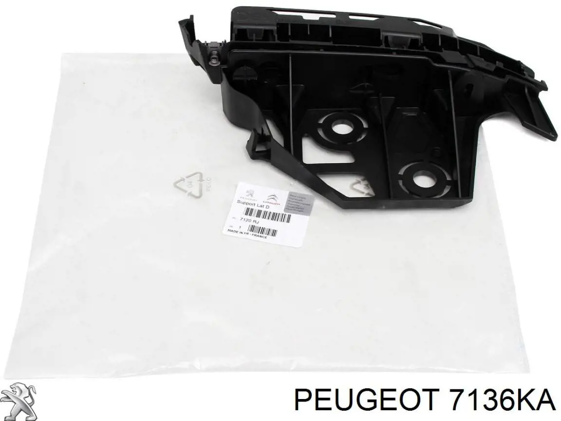 Підкрилок передній правий 7136KA Peugeot/Citroen