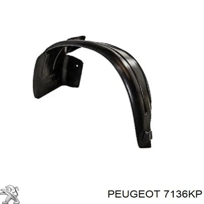 Підкрилок переднього крила, лівий Peugeot/Citroen 7136KP ціна, від 311.37 USD
