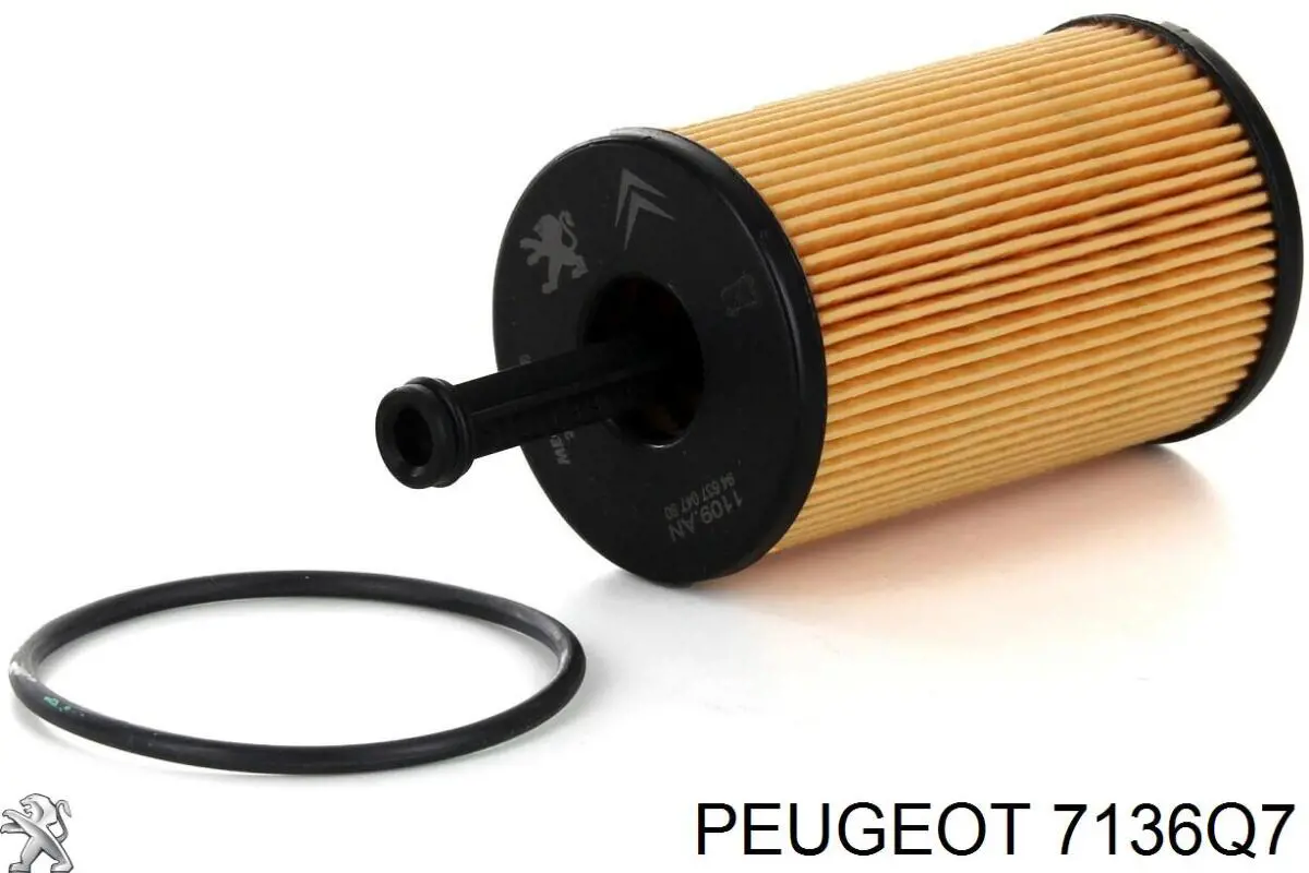 7136Q7 Peugeot/Citroen Підкрилок переднього крила, лівий