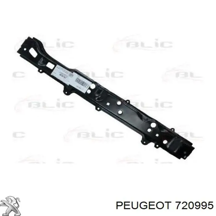 720995 Peugeot/Citroen супорт радіатора нижній/монтажна панель кріплення фар