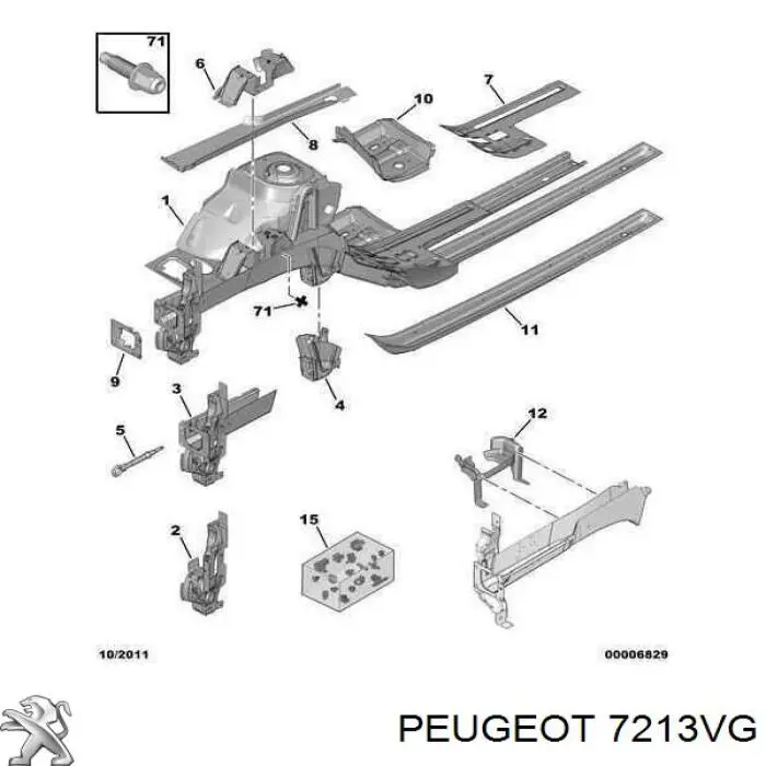  7213VG Peugeot/Citroen