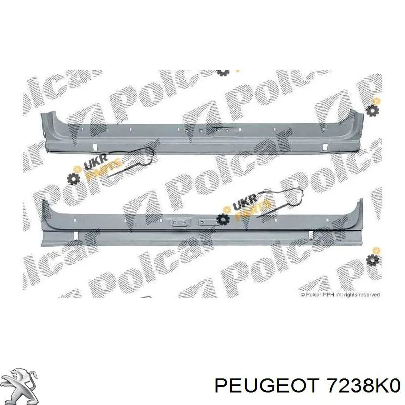 Панель багажного відсіку Polcar 5702901 ціна, від 87.20 USD
