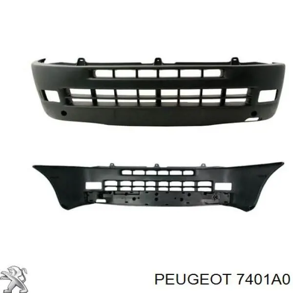 Купити 7401A0 Peugeot/Citroen Буфер (бампер) передній