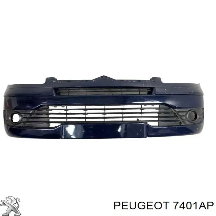 7401AP Peugeot/Citroen бампер передній