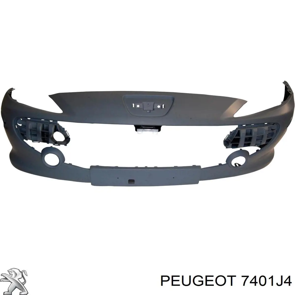 7401J4 Peugeot/Citroen Бампер передній в зборі