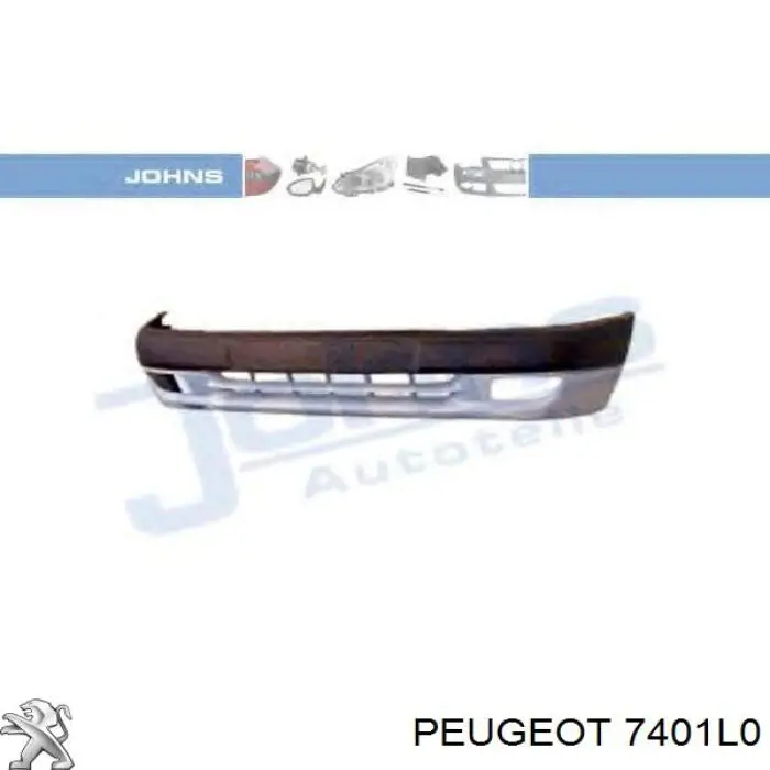 7401L0 Peugeot/Citroen бампер передній