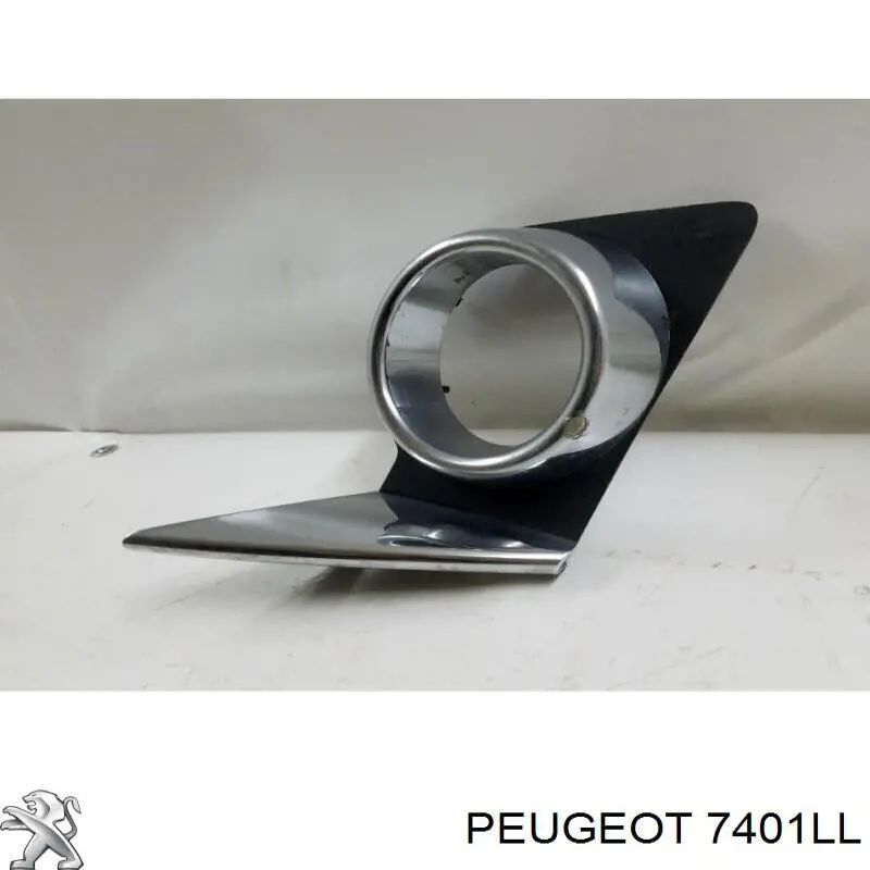 Ободок/окантовка фари протитуманної, лівий Peugeot/Citroen 7401LL ціна, від 135.59 USD