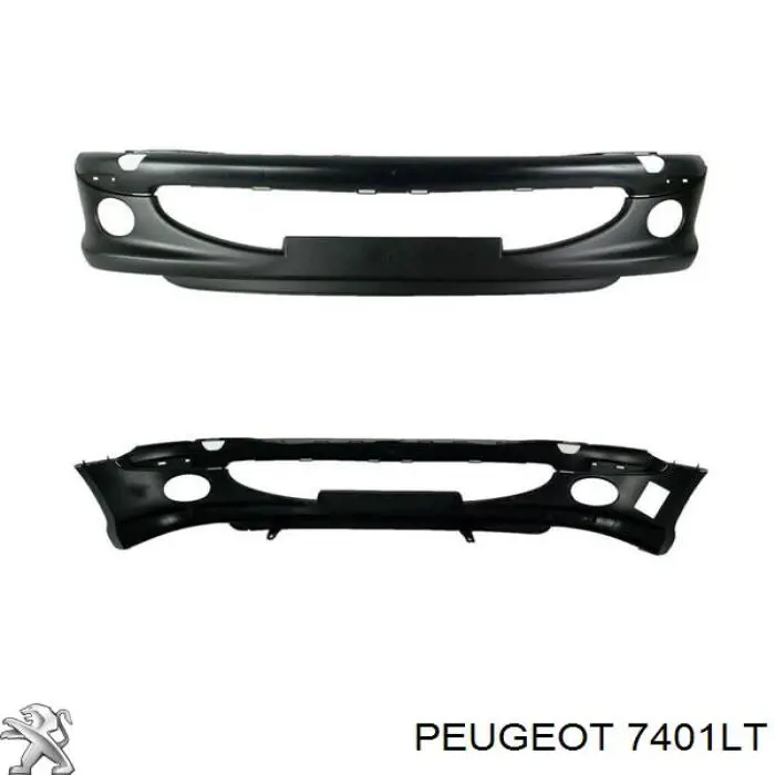 Купити 7401LT Peugeot/Citroen Буфер (бампер) передній