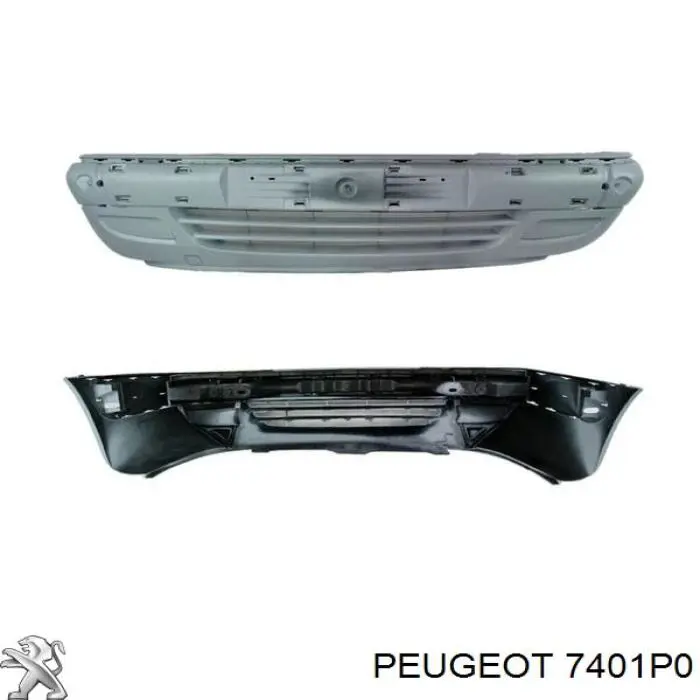 Бампер на авто Peugeot/Citroen 7401P0 ціна, від 155.70 USD