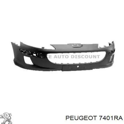 7401RA Peugeot/Citroen бампер передній