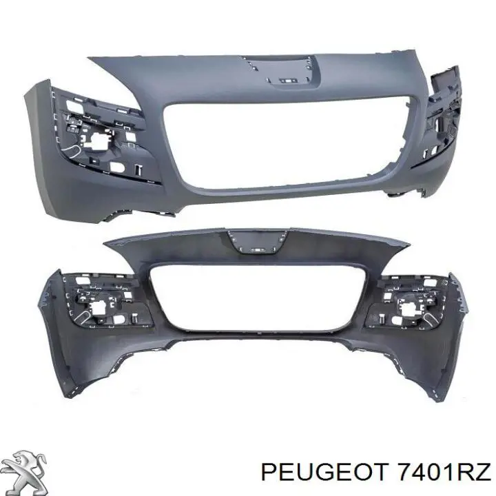 Купити 7401RZ Peugeot/Citroen Буфер (бампер) передній