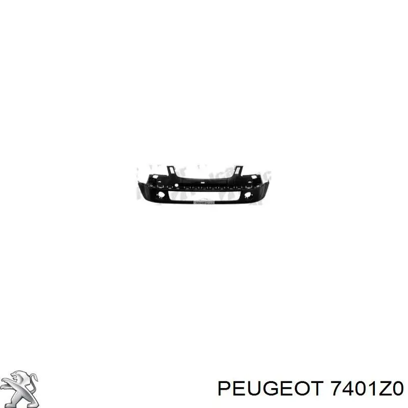 Передній бампер 2308072 Polcar