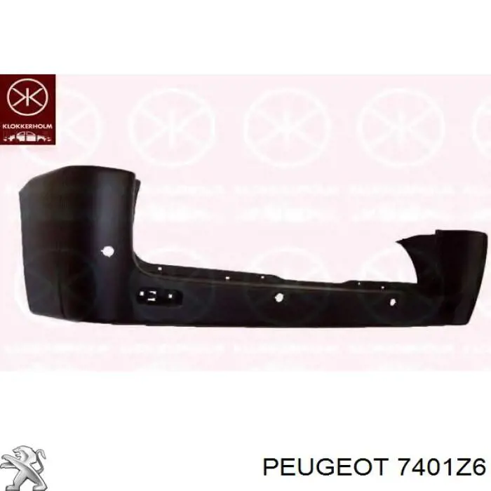 Купити 7401Z6 Peugeot/Citroen Буфер (бампер) передній