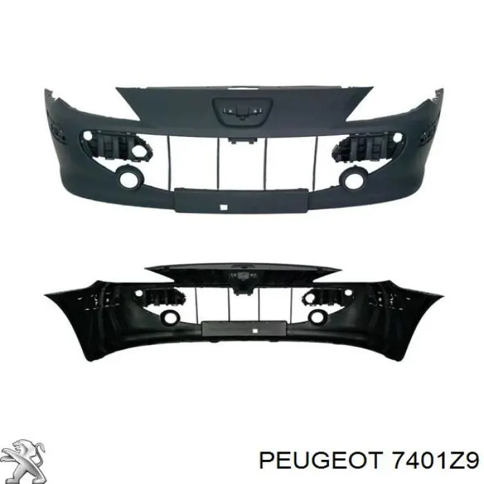 Бампер передній Polcar 574807J
